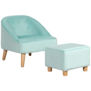 Kiddies Padded Couch with Ottoman