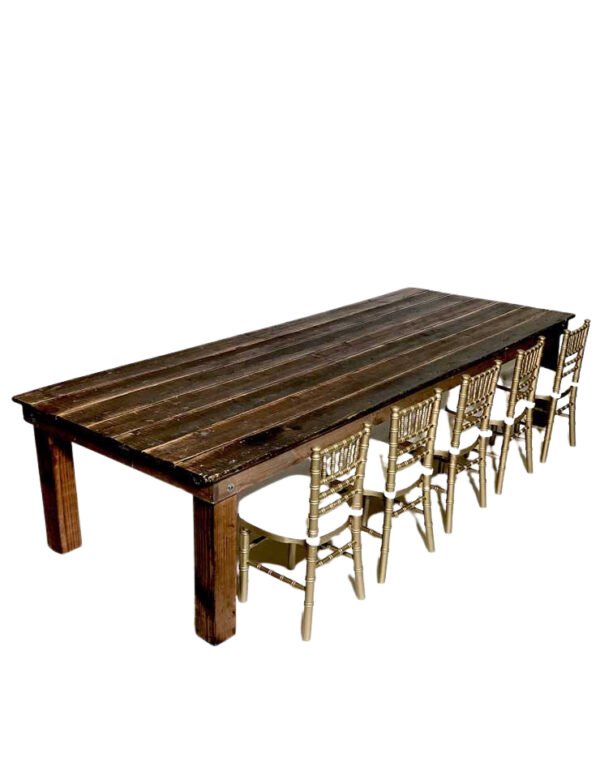 Wooden Party Flat Table